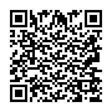 Código QR para número de telefone +2693657629