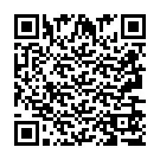 Codice QR per il numero di telefono +2693657708