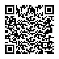 Codice QR per il numero di telefono +2693657710