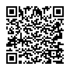 Código QR para número de telefone +2693657734