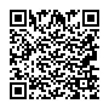 Codice QR per il numero di telefono +2693657857