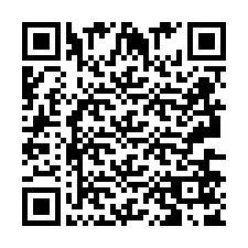 Código QR para número de telefone +2693657860