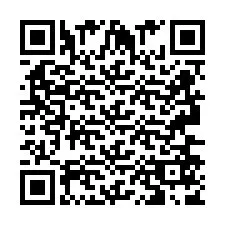 Codice QR per il numero di telefono +2693657862