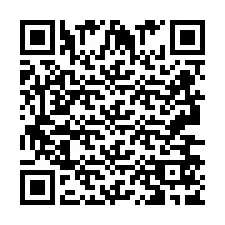 Código QR para número de telefone +2693657929