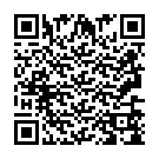 QR-code voor telefoonnummer +2693658001