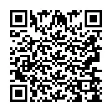 Código QR para número de telefone +2693658025