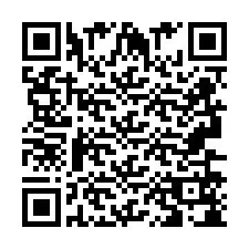 QR-koodi puhelinnumerolle +2693658047