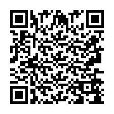 Codice QR per il numero di telefono +2693658094