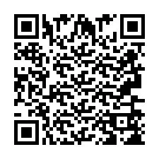 QR-code voor telefoonnummer +2693658203