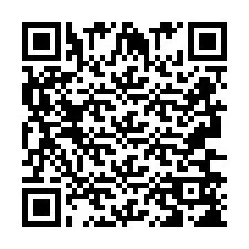 Código QR para número de telefone +2693658223