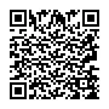 Codice QR per il numero di telefono +2693658260