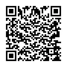 QR-code voor telefoonnummer +2693658298