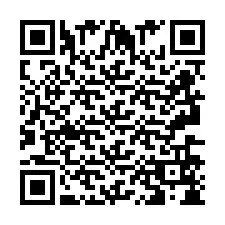 QR-code voor telefoonnummer +2693658450