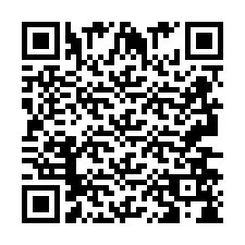 QR-code voor telefoonnummer +2693658479