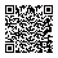 QR-code voor telefoonnummer +2693658501