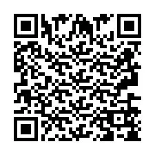 Codice QR per il numero di telefono +2693658540