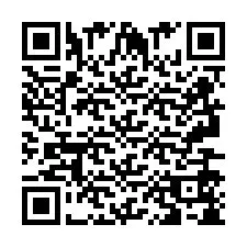 Código QR para número de telefone +2693658588