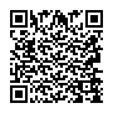 Codice QR per il numero di telefono +2693658596