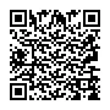 Código QR para número de telefone +2693658608