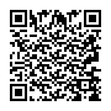 Código QR para número de telefone +2693658630