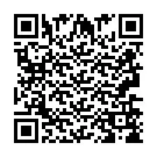 Código QR para número de telefone +2693658655