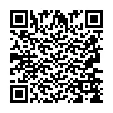 Código QR para número de telefone +2693658673