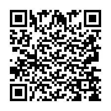 Código QR para número de telefone +2693658674