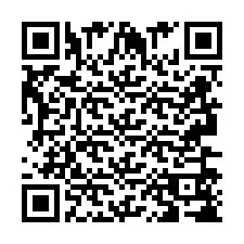 QR-code voor telefoonnummer +2693658706