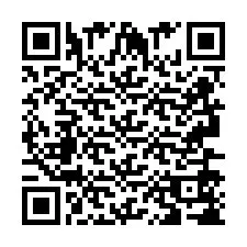 Código QR para número de telefone +2693658786