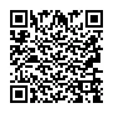 Código QR para número de telefone +2693658803