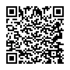 Código QR para número de telefone +2693658839