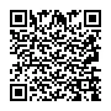 Código QR para número de telefone +2693658844