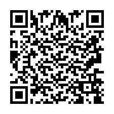 QR-koodi puhelinnumerolle +2693658851