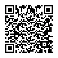 QR-koodi puhelinnumerolle +2693658927