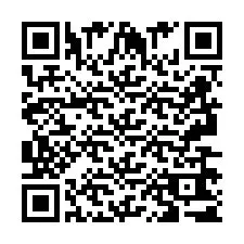 QR-koodi puhelinnumerolle +2693661718