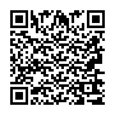 QR-koodi puhelinnumerolle +2693661747