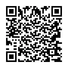 Código QR para número de telefone +2693661767