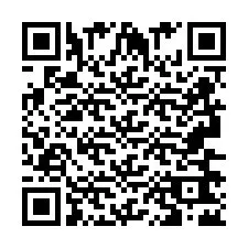 Codice QR per il numero di telefono +2693662627