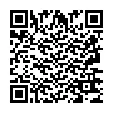 Codice QR per il numero di telefono +2693663458