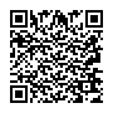 Codice QR per il numero di telefono +2693663474