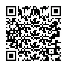 Código QR para número de telefone +2693663800