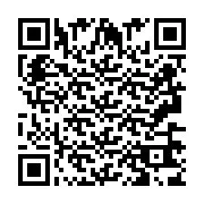 Código QR para número de telefone +2693663801