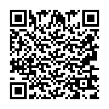 Codice QR per il numero di telefono +2693663843