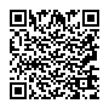 Codice QR per il numero di telefono +2693663891