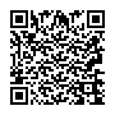 Codice QR per il numero di telefono +2693664015