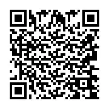 Código QR para número de telefone +2693664026