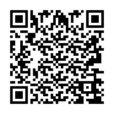 QR-koodi puhelinnumerolle +2693664308