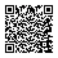 QR-koodi puhelinnumerolle +2693664386