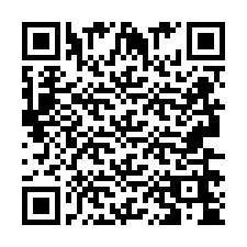 Codice QR per il numero di telefono +2693664447