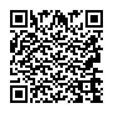 Codice QR per il numero di telefono +2693664587